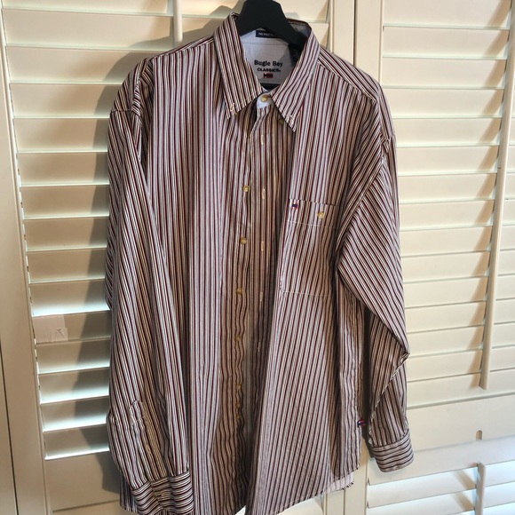Super Soft Bugle Boy Striped Oxford - Picture 3 of 3